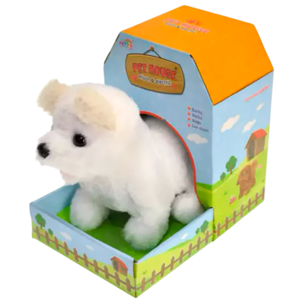 Jucărie interactivă A-Toys Pet House Pisicuță T826-1 White Pentru copii, 3+ photo 1