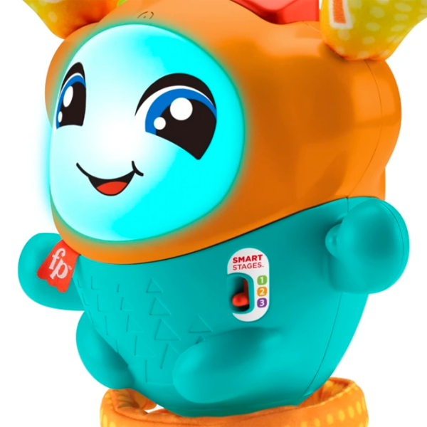 Jucărie interactivă Fisher-Price Dj Bouncin' Beats HYR71 Orange Pentru copii, 36 luni photo 3