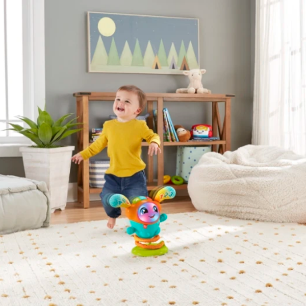 Jucărie interactivă Fisher-Price Dj Bouncin' Beats HYR71 Orange Pentru copii, 36 luni photo 5
