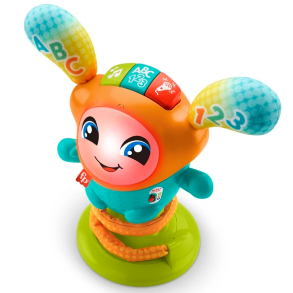 Jucărie interactivă Fisher-Price Dj Bouncin' Beats HYR71 Orange Pentru copii, 36 luni photo 6