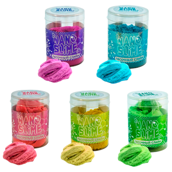 Креативный набор Strateg Nano slime 71834 Разноцветный Для детей, 5+ photo 1