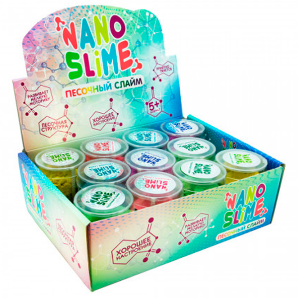 Креативный набор Strateg Nano slime 71834 Разноцветный Для детей, 5+ photo 2
