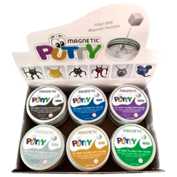 Slime Optmarket Magnetic ПЕ02.46 Multicolor Pentru copii, 1+ photo 1