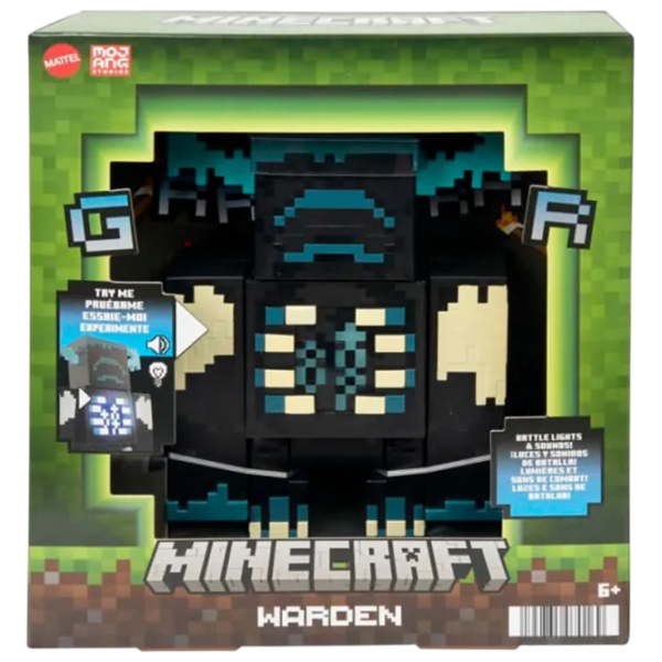 Figurină Mattel Minecraft Warden  6+ / Black photo 6