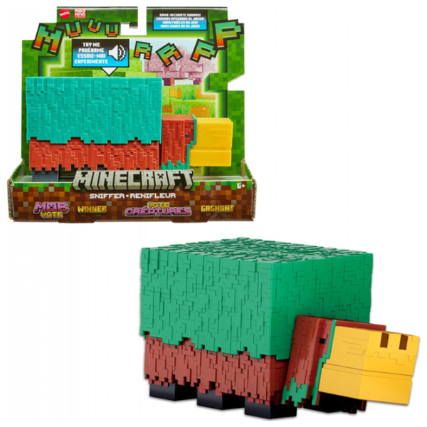 Figurină Minecraft Sniffer 4+ / Green photo 4