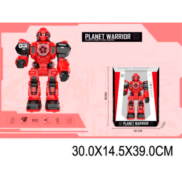 Robot Optmarket Planet Warrior Red  photo 2