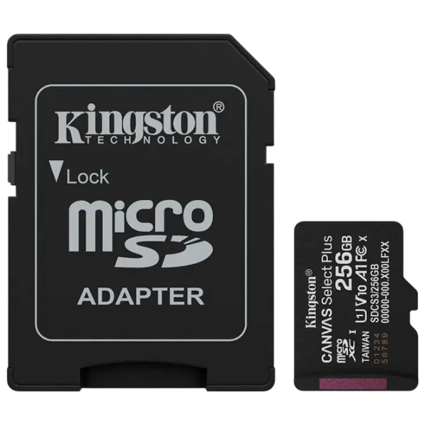 MicroSDXC Kingston Canvas Select Plus 256 GB  photo 1