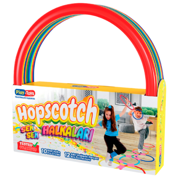 Joc educativ Play Toys Hopscotch 2274 Multicolor Pentru copii, 3+ photo 1