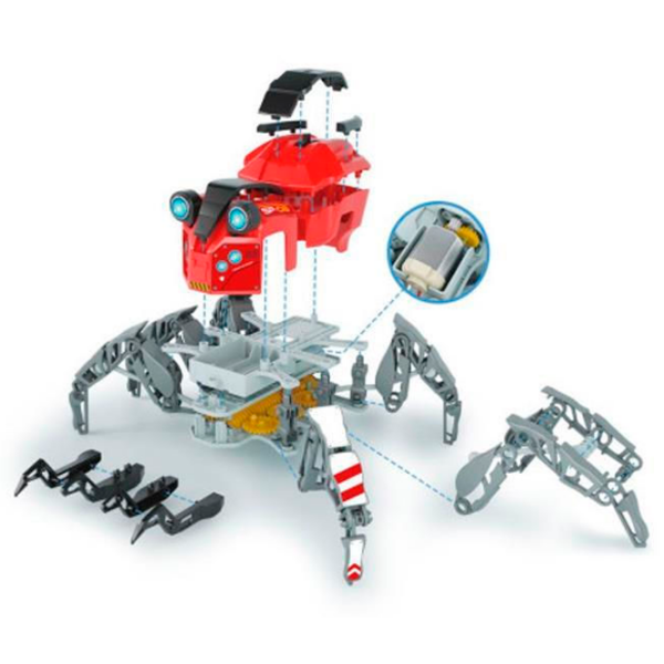 Робот Xtrem Bots Spider Красный  photo 5