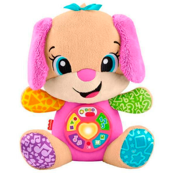 Jucărie interactivă Fisher-Price Laugh & Learn Smart Stages Sis JFD33 Pink Pentru fetițe, 6 luni photo 2