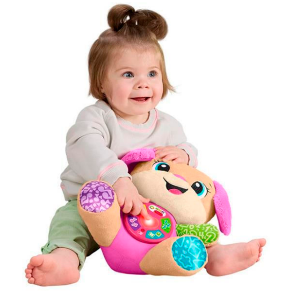 Jucărie interactivă Fisher-Price Laugh & Learn Smart Stages Sis JFD33 Pink Pentru fetițe, 6 luni photo 4
