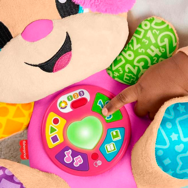 Jucărie interactivă Fisher-Price Laugh & Learn Smart Stages Sis JFD33 Pink Pentru fetițe, 6 luni photo 5