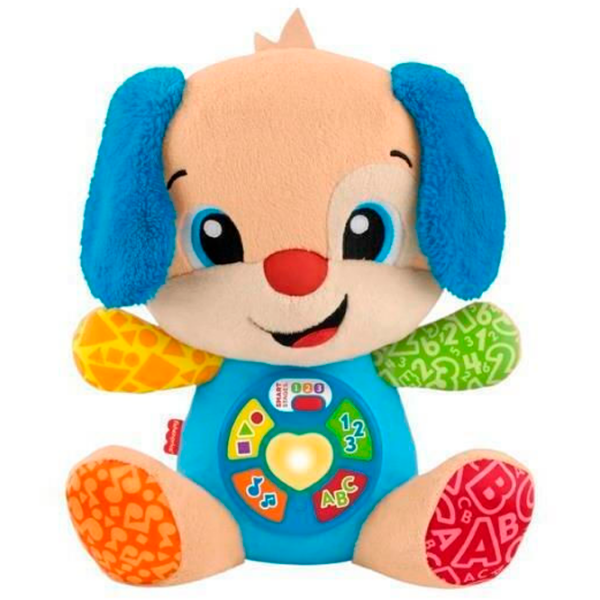 Jucărie interactivă Fisher Price Laugh & Learn Smart Stages Puppy JFD24 Beige Pentru copii, 6 luni photo 2