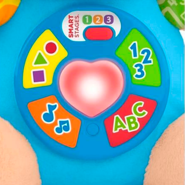 Jucărie interactivă Fisher Price Laugh & Learn Smart Stages Puppy JFD24 Beige Pentru copii, 6 luni photo 4