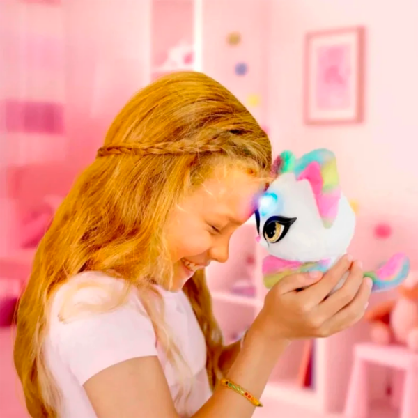 Интерактивная игрушка My Fuzzy Friends Magic Whispers Luna 18603S Белый Для девочек, 4+ photo 5