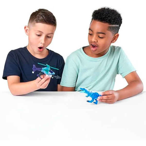 Jucărie interactivă 5 Surprise Dino Strike Ice Age 77489 Multicolor Pentru băieți, 3+ photo 6