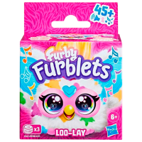 Jucărie interactivă Furby Furblets Loo-Lay G1613 White Pentru copii, 6+