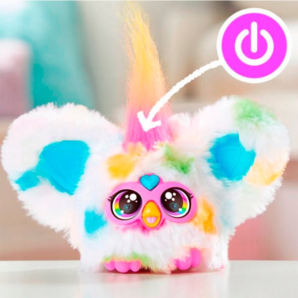 Jucărie interactivă Furby Furblets Loo-Lay G1613 White Pentru copii, 6+ photo 2