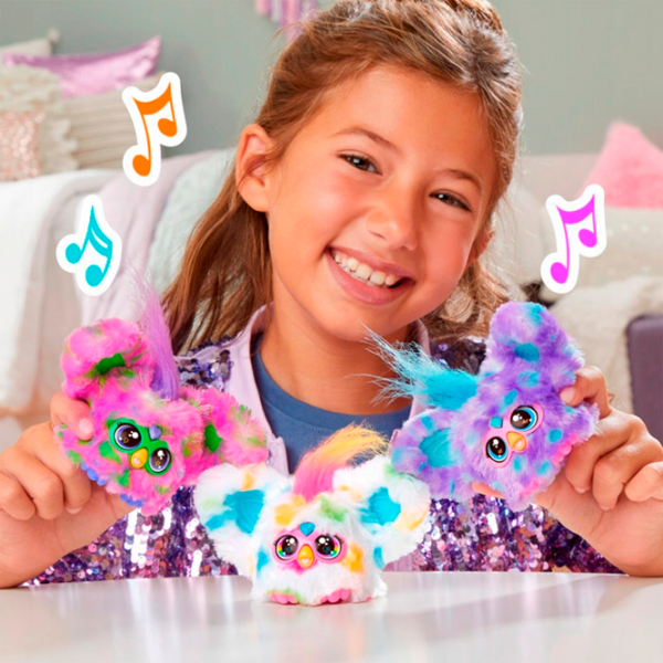 Jucărie interactivă Furby Furblets Loo-Lay G1613 White Pentru copii, 6+ photo 5