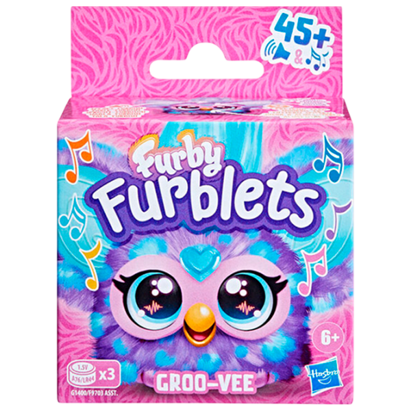 Интерактивная игрушка Furby Furblets Groo-Vee G1400 Фиолетовый Для детей, 6+ photo 1