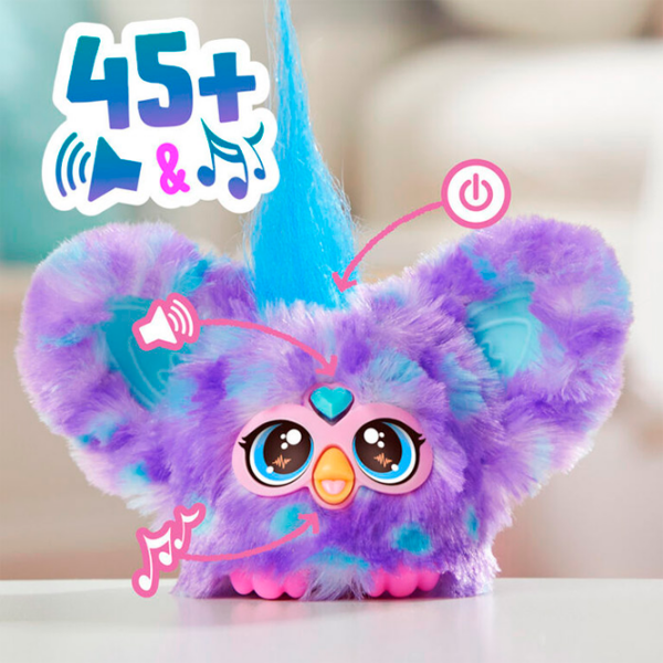 Интерактивная игрушка Furby Furblets Groo-Vee G1400 Фиолетовый Для детей, 6+ photo 3