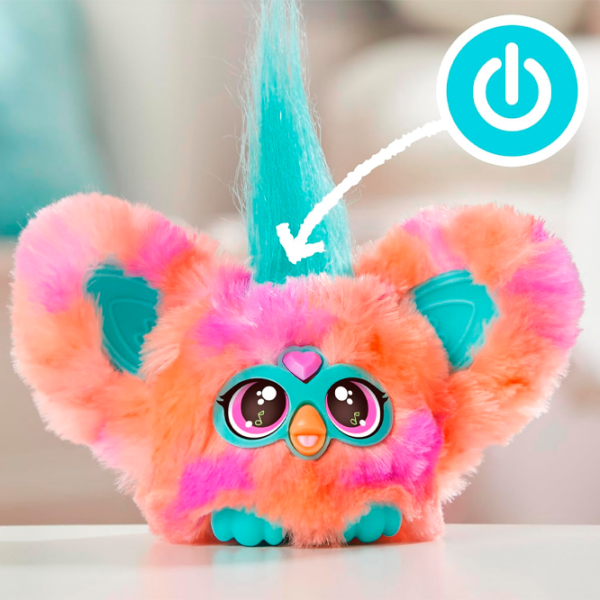 Jucărie interactivă Furby Furblets Ree-Mix G1401 Orange Pentru copii, 6+ photo 4