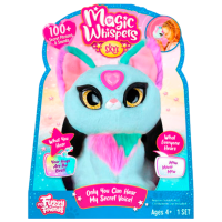 Jucărie interactivă My Fuzzy Friends Magic Whispers Skye 18604S Blue Pentru fetițe, 4+