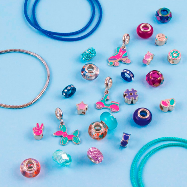 Set de creație Make It Real Bringing Creativity to Life Creation of bracelets 1721 Violet Pentru fetițe, 8+ photo 2