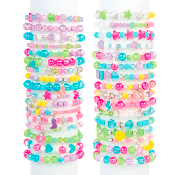 Креативный набор Make It Real Bringing Creativity to Life Creation of bracelets 1714 Фиолетовый Для девочек, 8+ photo 3