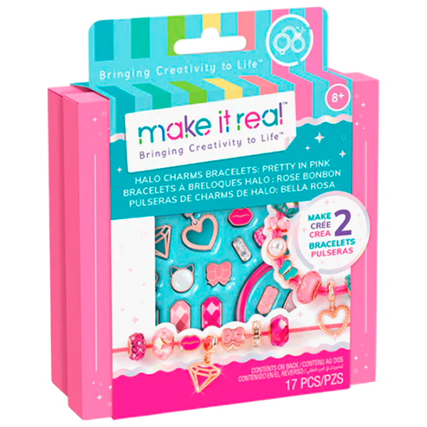 Set de creație Make It Real Bringing Creativity to Life Creation of bracelets 1708 Multicolor Pentru fetițe, 8+ photo 1