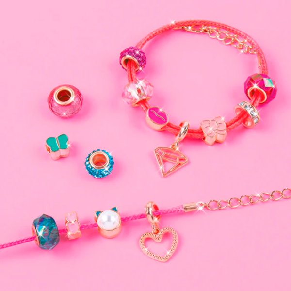 Set de creație Make It Real Bringing Creativity to Life Creation of bracelets 1708 Multicolor Pentru fetițe, 8+ photo 3
