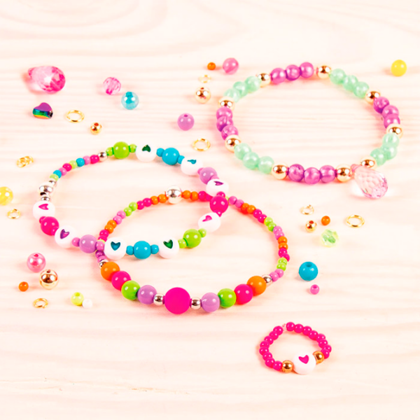 Set de creație Make It Real Bringing Creativity to Life Creation of bracelets 1701 Multicolor Pentru fetițe, 8+ photo 3