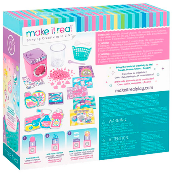 Set de creație Make It Real Bringing Creativity to Life Creation of bracelets 1466 Multicolor Pentru fetițe, 8+ photo 3