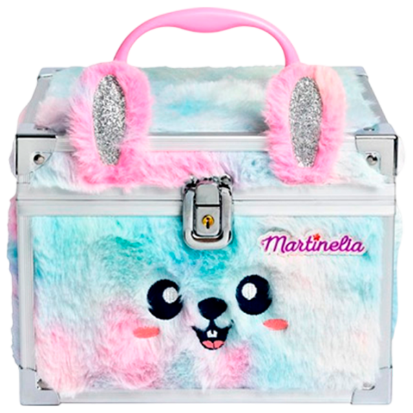 Kосметический набор Martinelia Furry Case Circus 12146 Розовый Для девочек, 8+ photo 1
