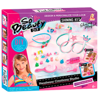 Set de creație Lulu So Beauty Headwear Creations Studio 338-1027 Pink Pentru fetițe, 6+