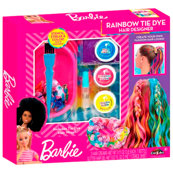 Креативный набор Cra-Z-Art Barbie Hair Designer 34050INT Розовый Для девочек, 8+ photo 1