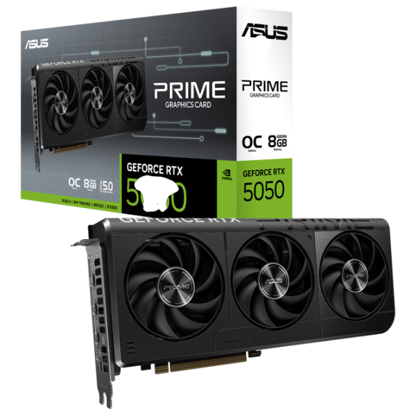 Видеокарта Asus GeForce RTX 5050 Prime OC Edition 8 ГБ PCI Express x16 5.0 photo 9