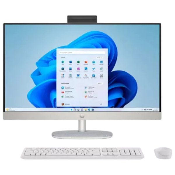 All-in-One PC HP AIO cr1031ci White 27" Full HD IPS Intel Core Ultra 7 155U 16 GB 512 GB  photo 1