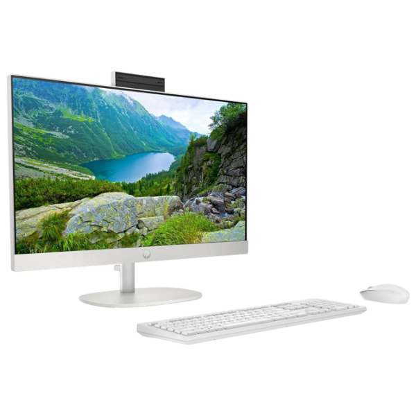 All-in-One PC HP AIO cr1031ci White 27" Full HD IPS Intel Core Ultra 7 155U 16 GB 512 GB  photo 4