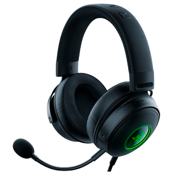 Căști Razer Kraken V3 HyperSense Black Cu fir / / Over the ear photo 1