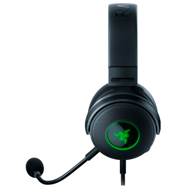 Căști Razer Kraken V3 HyperSense Black Cu fir / / Over the ear photo 2