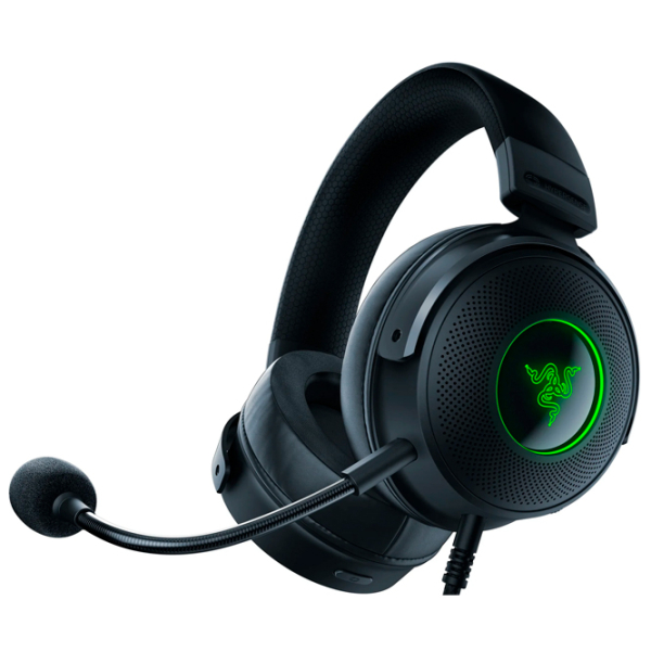 Căști Razer Kraken V3 HyperSense Black Cu fir / / Over the ear photo 4
