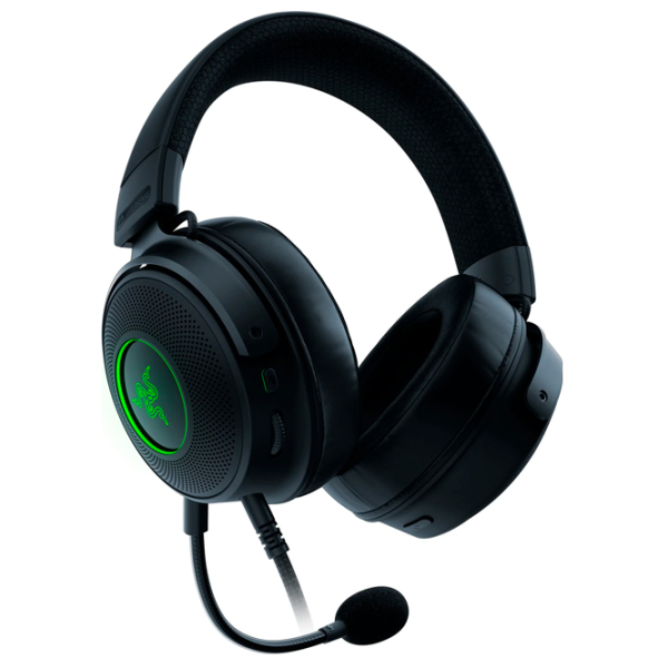 Căști Razer Kraken V3 HyperSense Black Cu fir / / Over the ear photo 5