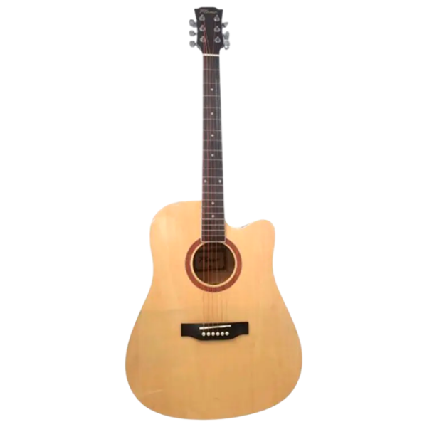 Chitară acustică Flame DG 41 Natural Dreadnought, 4/4 photo 1