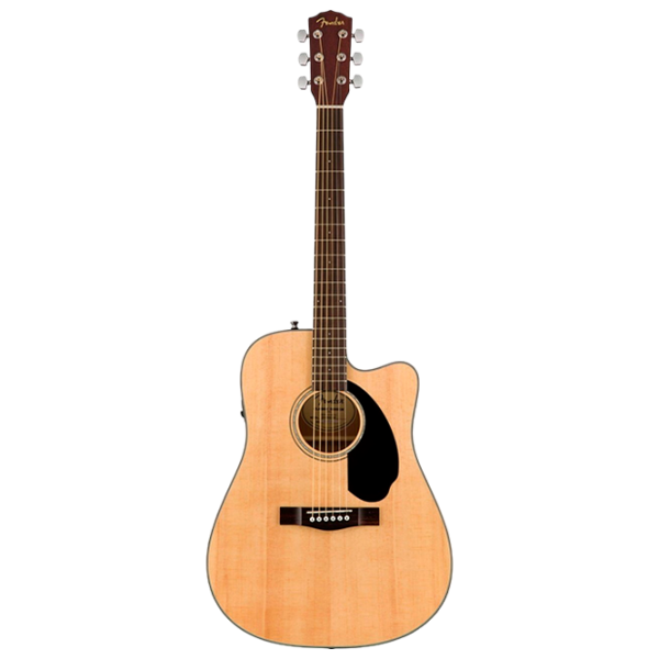 Chitară electro-acustică Fender CD-60SCE Natural Dreadnought, 4/4 photo 1