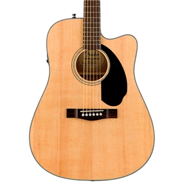 Chitară electro-acustică Fender CD-60SCE Natural Dreadnought, 4/4 photo 2
