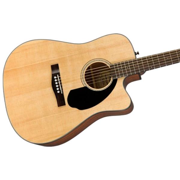 Chitară electro-acustică Fender CD-60SCE Natural Dreadnought, 4/4 photo 4