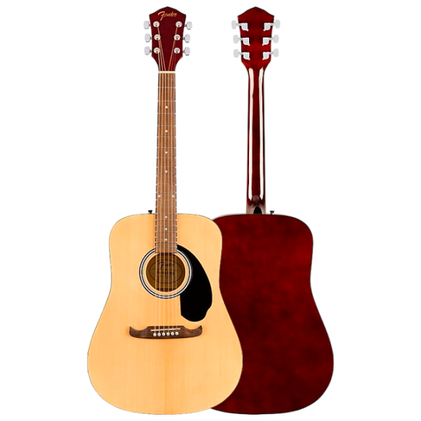 Chitară acustică Fender Pack FA-125 Natural Dreadnought, 4/4 photo 5