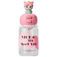Sticlă pentru apă Sportline Nice & to Meet You Multicolor 0.65l