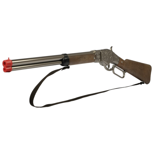 Игрушечный пистолет Gonher Cowboy 99/0 Коричневый патронный, пуля, 3+ photo 1